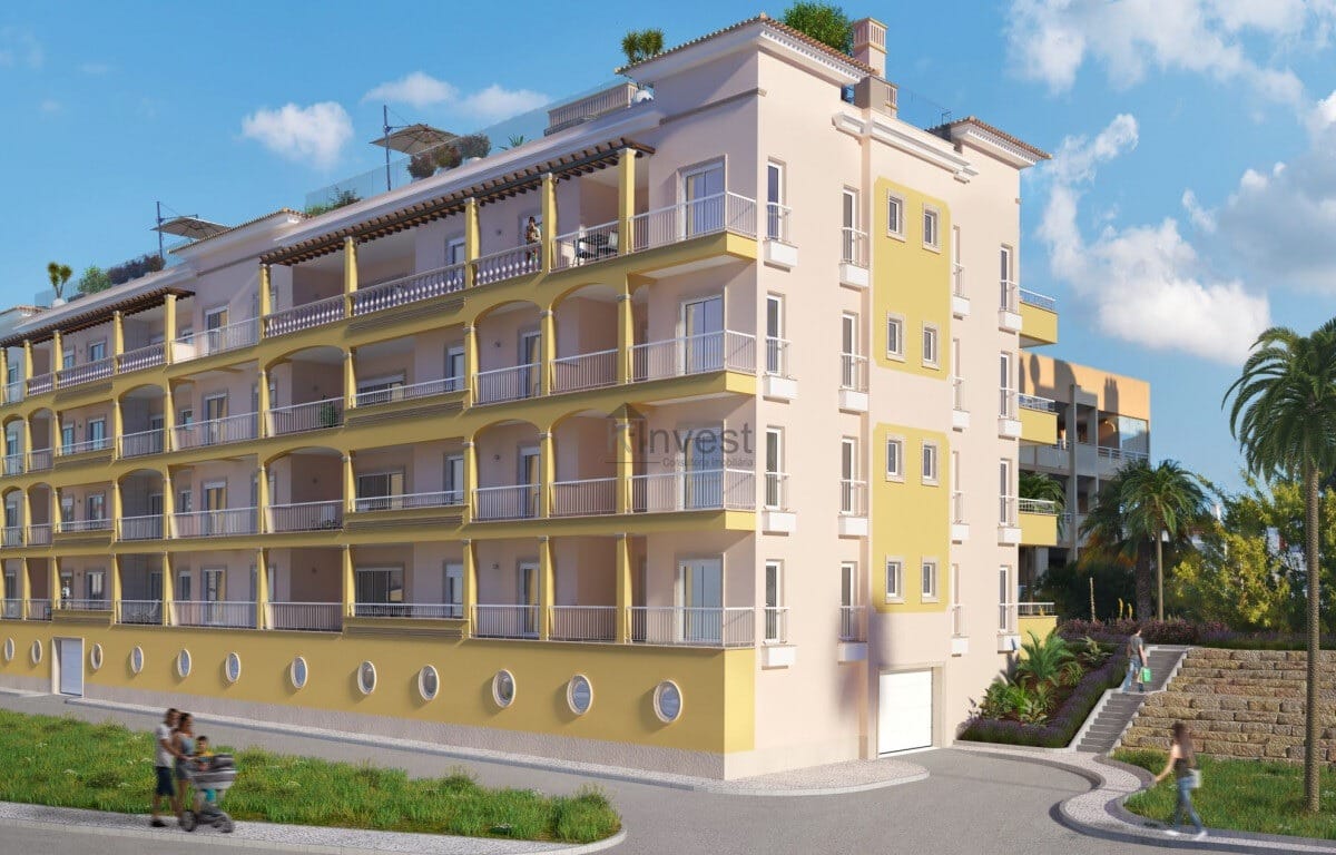 Apartamento T2  com terraço, estacionamento  e piscina
