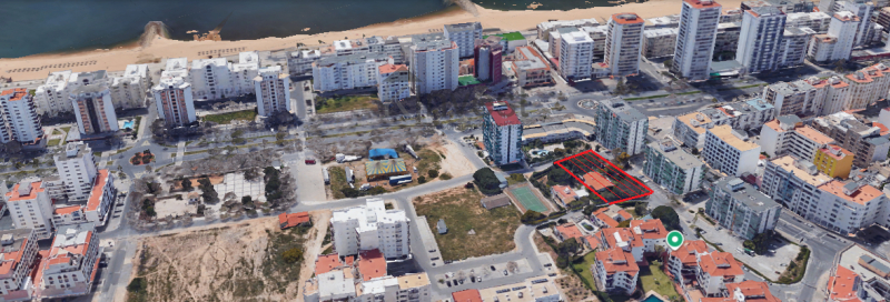 Terreno para Construção com Projeto Aprovado-Quarteira