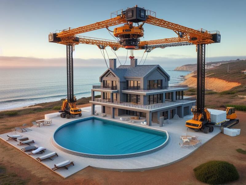 Já há casas em Portugal a serem construídas com tecnologia de impressão 3D.